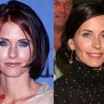 Courteney Cox Before and After Facelift