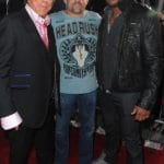 Mickey Rourke Chuck Lidell Alastair Overeem