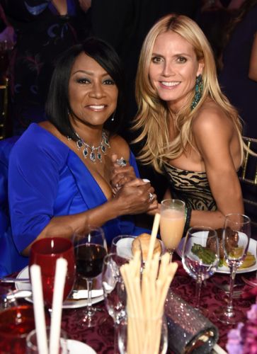 Patti Labelle and Heidi Klum