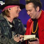 Axl Rose and Nicolas Cage
