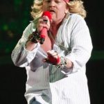 Axl Rose on Concert