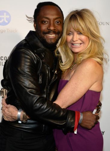 Goldie Hawn and Will I Am