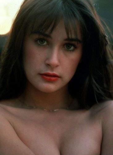 Demi Moore Before Cosmetic Surgery