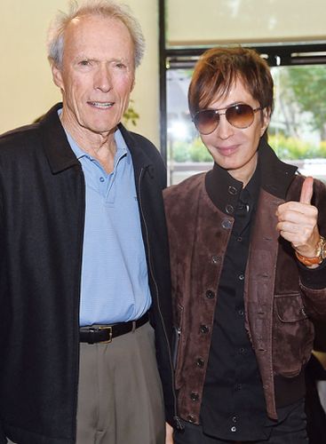 Michael Cimino and Clint Eastwood
