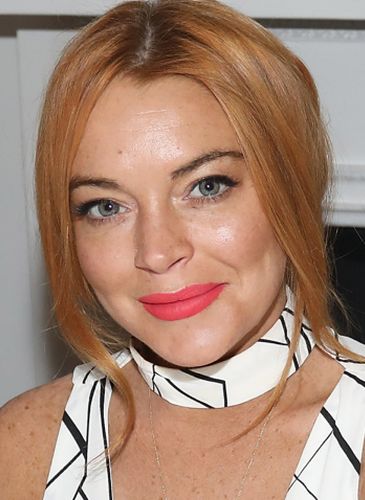 Lindsay Lohan After Lip Job surgery