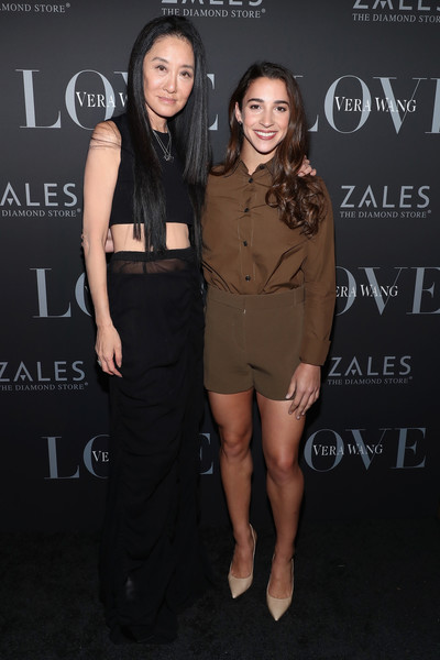 Vera Wang Aly Raisman