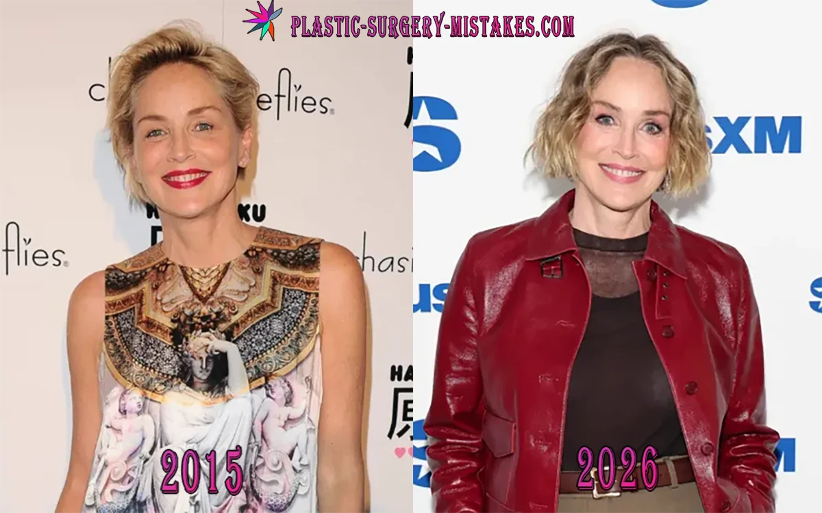 Sharon Stone Before and After Sharon Stone Before And After