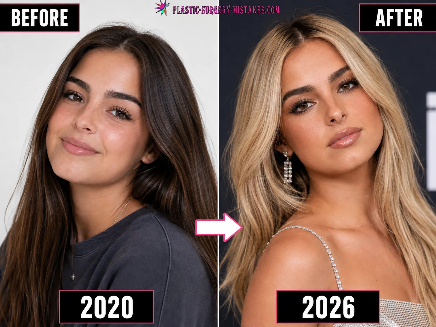 Addison Rae Before And After 2020 Vs 2026