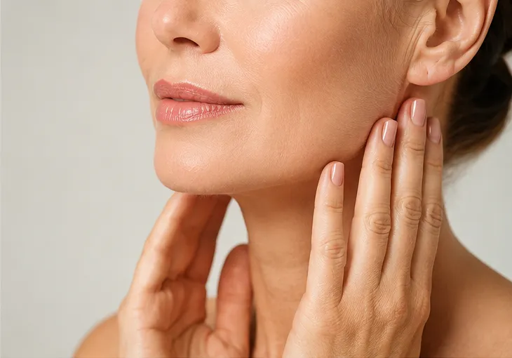 Facelift Jawline Closeup Facelift Jawline Closeup