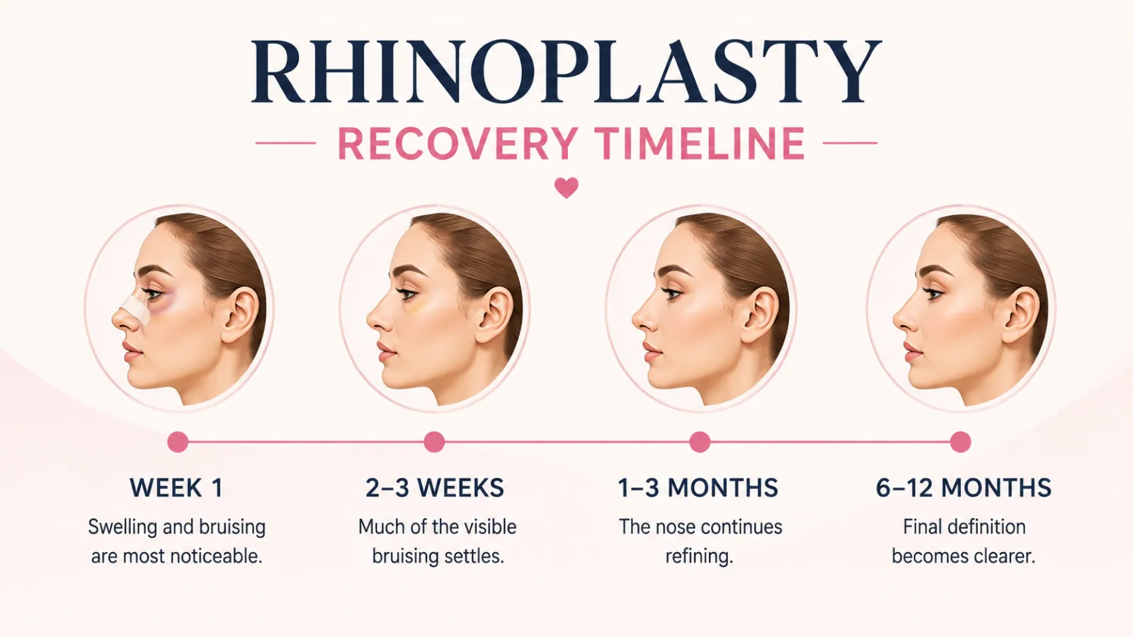 Rhinoplasty Recovery Timeline Rhinoplasty Recovery Timeline