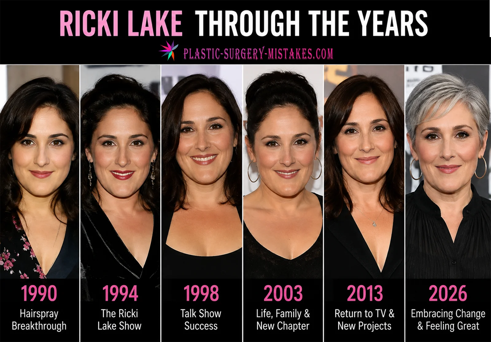 Ricki Lake Plastic Surgery Through The Years Ricki Lake Plastic Surgery Through The Years